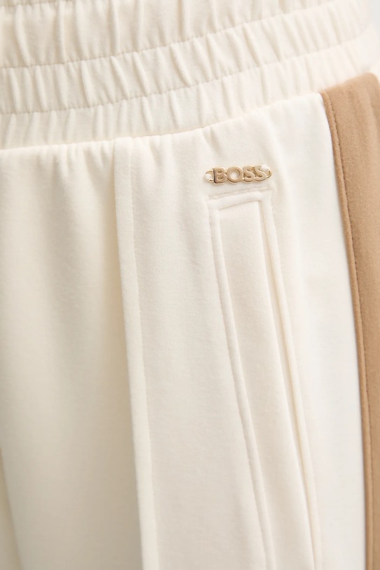 Παντελόνι φόρμας BOSS μπεζ 50535824