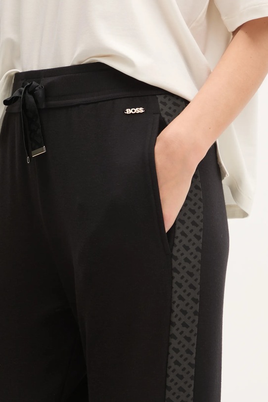 BOSS spodnie lounge czarny 50535841