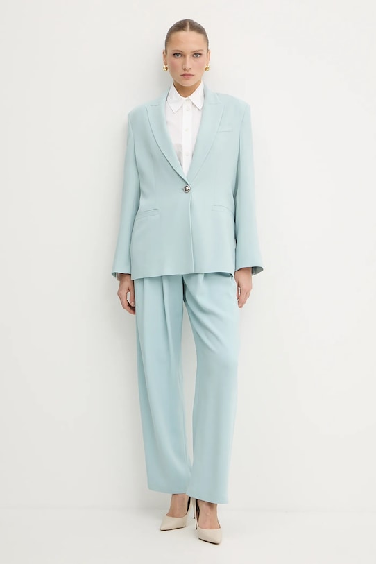 Pinko spodnie 103235.A213 turkusowy AA00