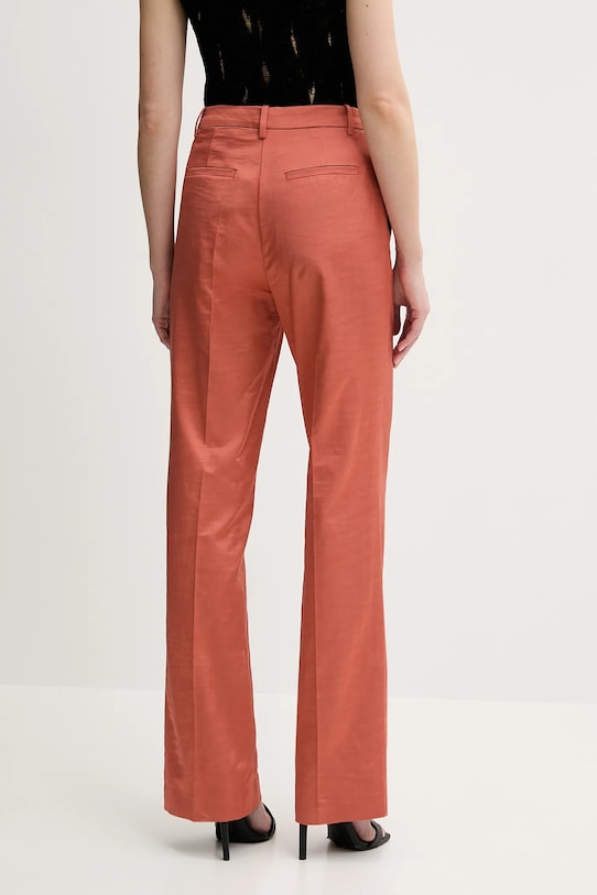Odzież Pinko spodnie 104945.A2DF pomarańczowy