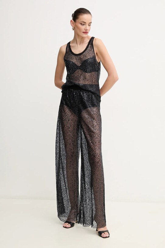 Pinko spodnie 105009.A2EX czarny SS25