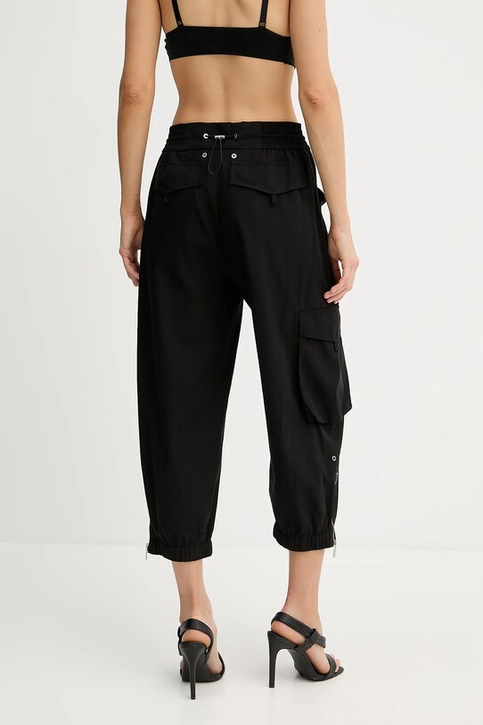 Odzież Pinko spodnie bawełniane 104704.A2ER czarny