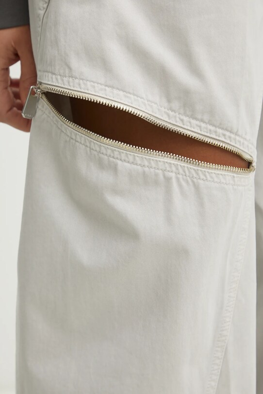 Pinko pantaloni de bumbac gri 104981.A2EC