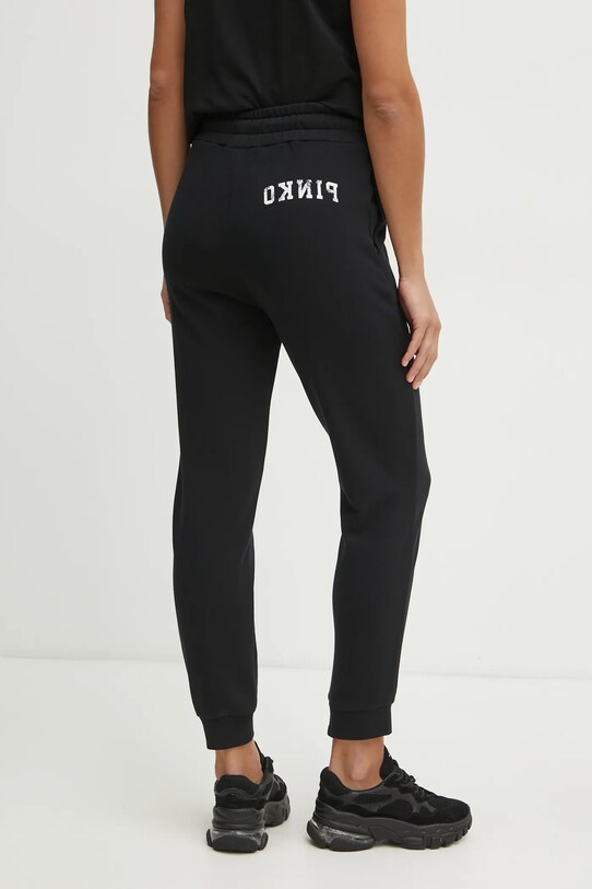 Abbigliamento Pinko pantaloni della tuta di cotone 100371.A2BZ nero