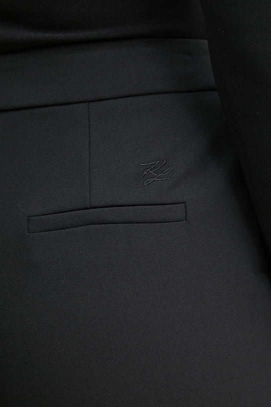 Παντελόνι Karl Lagerfeld μαύρο A1W10135