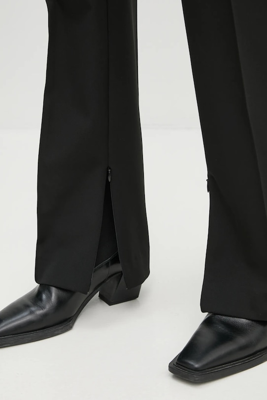 Samsoe Samsoe pantaloni SALOTI F24400193 negru