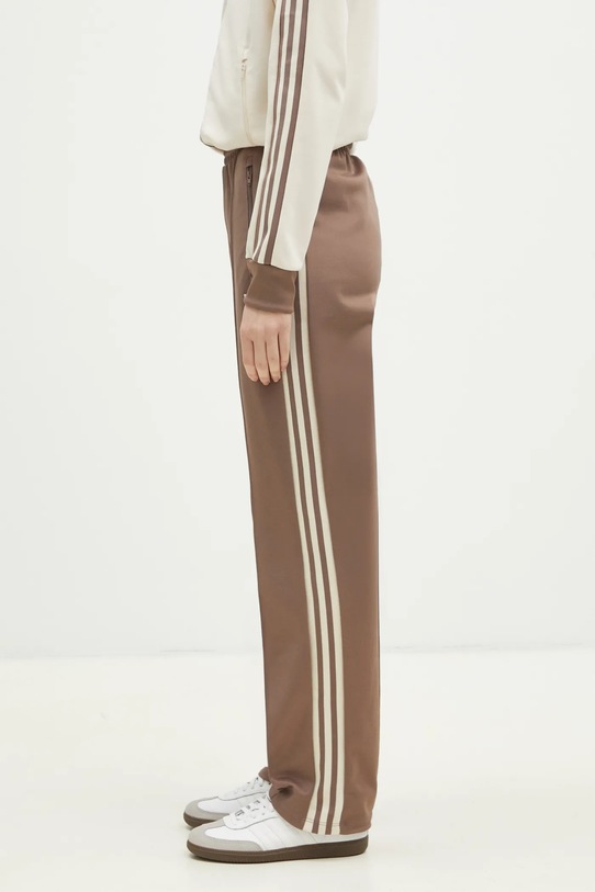 adidas Originals pantaloni della tuta Beckenbauer Classic JC5792 marrone SS25