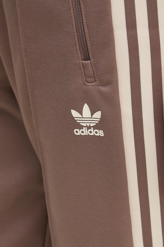 Donji dio trenirke adidas Originals Beckenbauer Classic smeđa JC5792