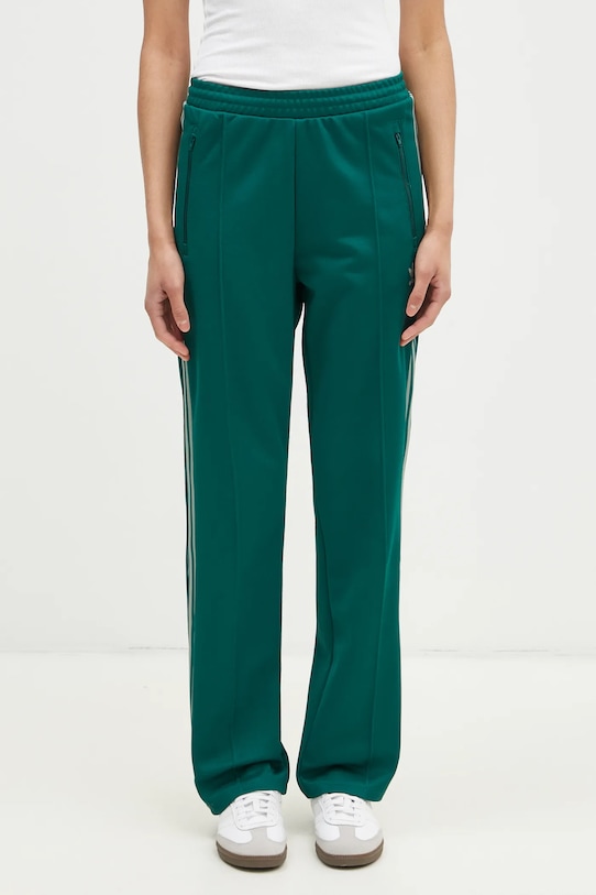 adidas Originals pantaloni de trening Beckenbauer Classic tricotaj verde JC5794