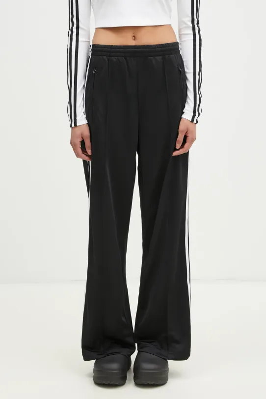 adidas Originals spodnie dresowe Firebird dzianina czarny JC8245