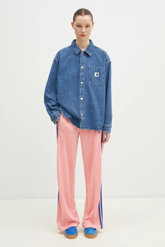 adidas Originals pantaloni della tuta Firebird JP2312 rosa