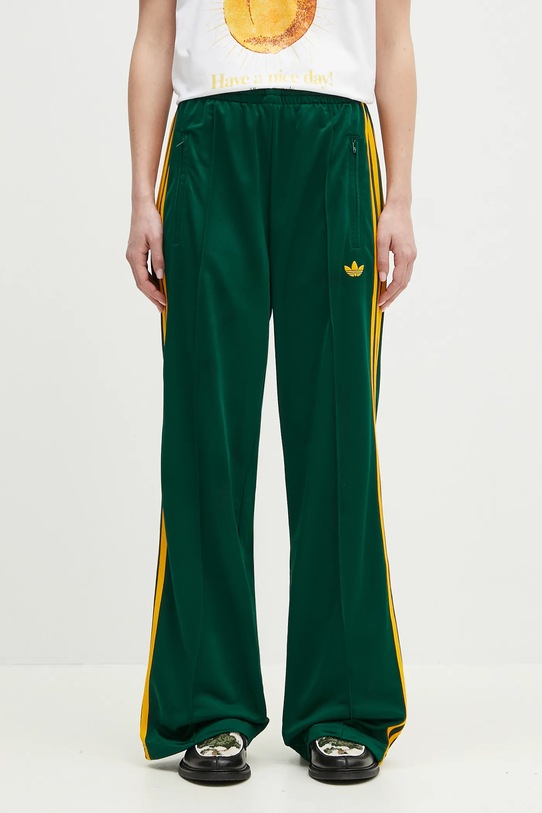 adidas Originals spodnie dresowe Firebird wzorzyste zielony JP2314
