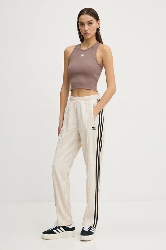 Штани adidas Originals SNAKE FB TP JI8406 бежевий SS25
