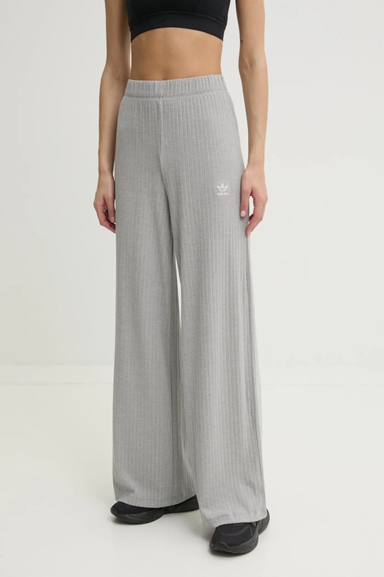 Kalhoty adidas Originals Essential pletenina šedá JD1498