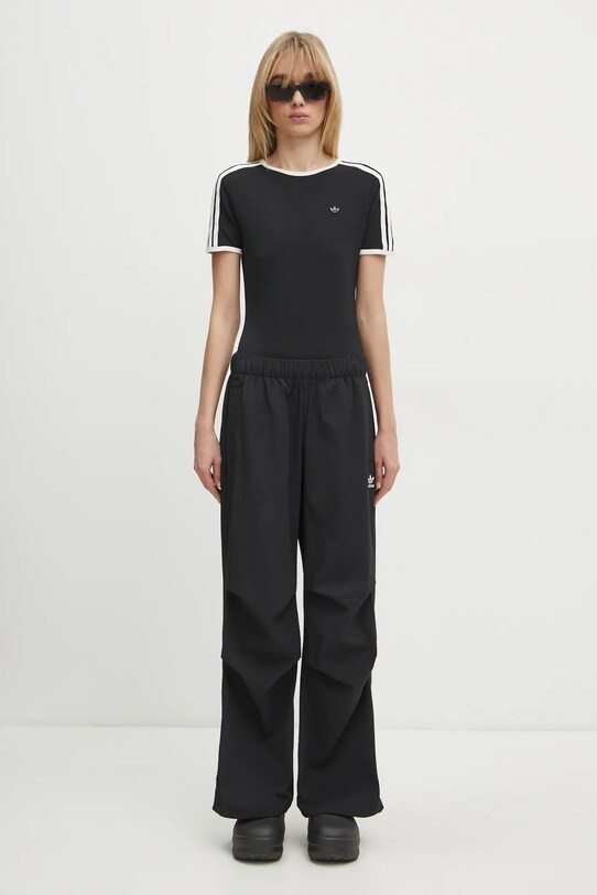 adidas Originals pantaloni Essential JD0785 nero
