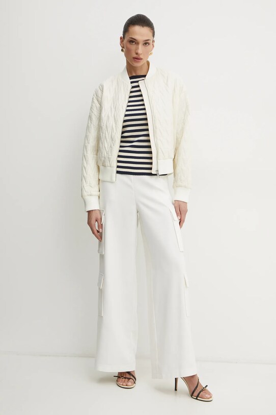 Nohavice Twinset 251AP2333 béžová SS25