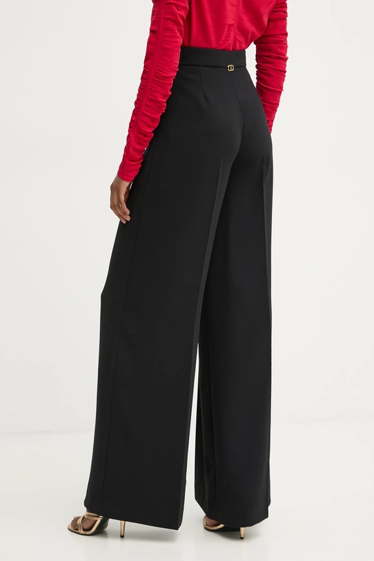 Odzież Twinset spodnie 251TP2102 czarny