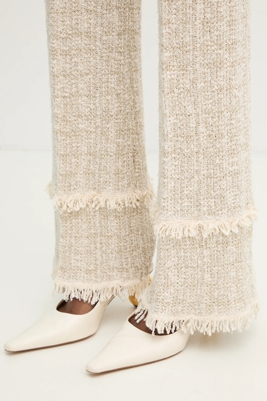 Kalhoty Twinset 251TP3562 béžová