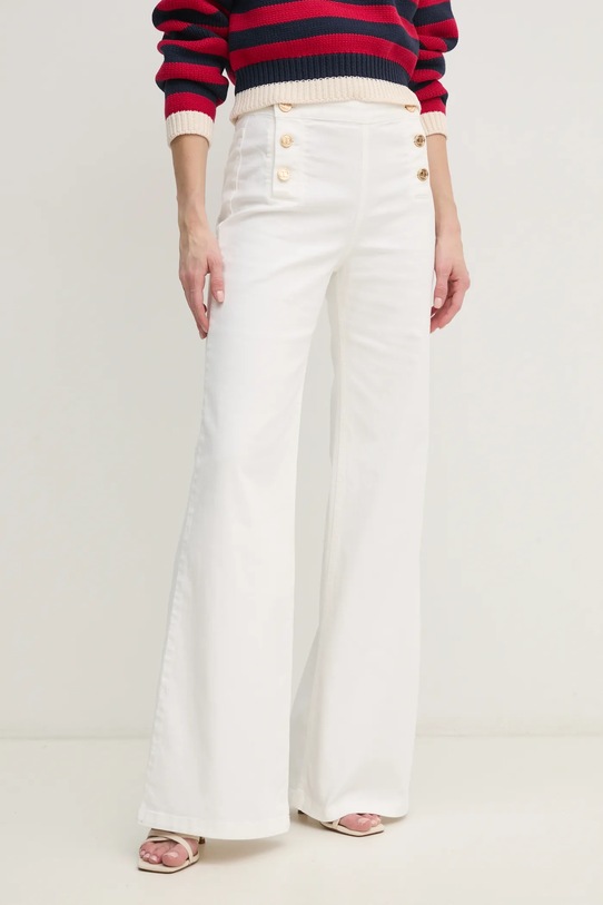 Twinset jeansi alb 251TP2590