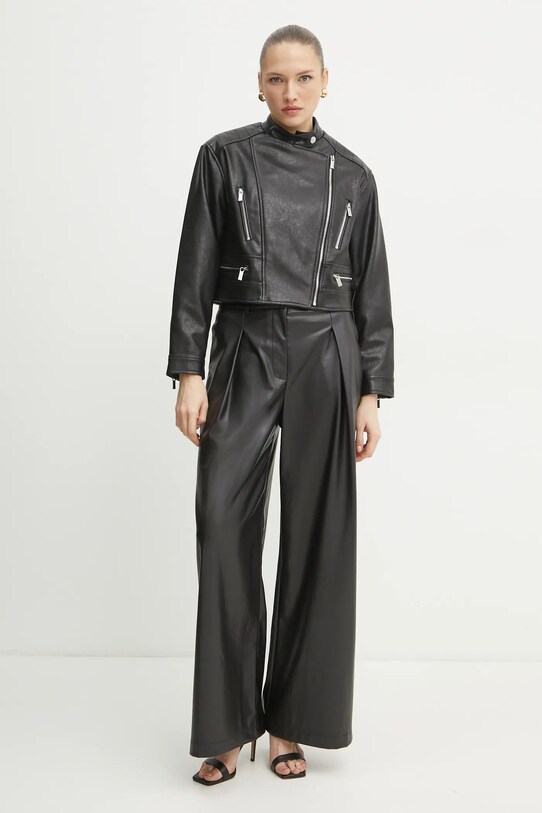 Twinset spodnie 251TP2344 czarny SS25