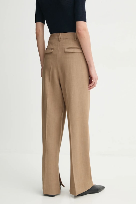 Herskind spodnie Rupert 5412177 brązowy SS25