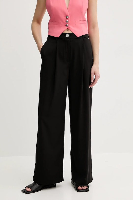 Armani Exchange spodnie z elastanem czarny XW000437.AF12749