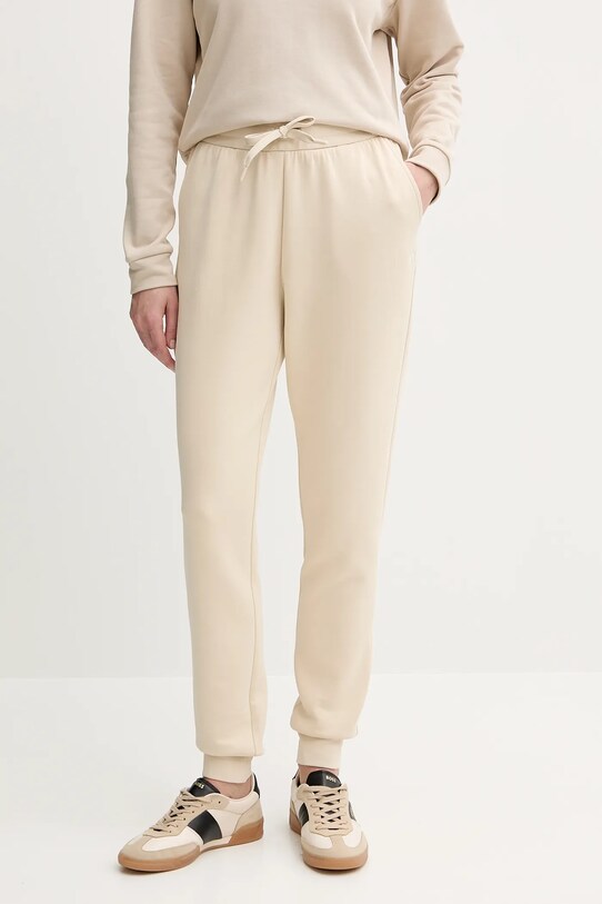 Tepláky Armani Exchange s elastanom béžová XW000824.AF10818