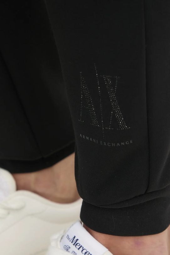 Armani Exchange spodnie dresowe czarny XW000828.AF13397.NOS