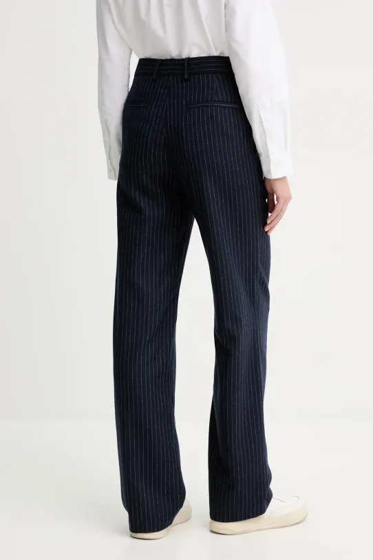 Abbigliamento A.P.C. pantaloni in lana pantalon jane WOARO.F08467 blu navy