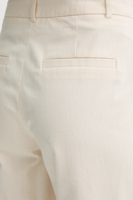A.P.C. pantaloni de bumbac pantalon margaret bej COHFU.F08476