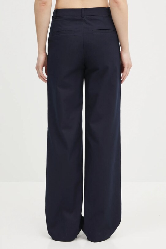 Дрехи Памучен панталон A.P.C. pantalon margaret COHFU.F08476 тъмносин
