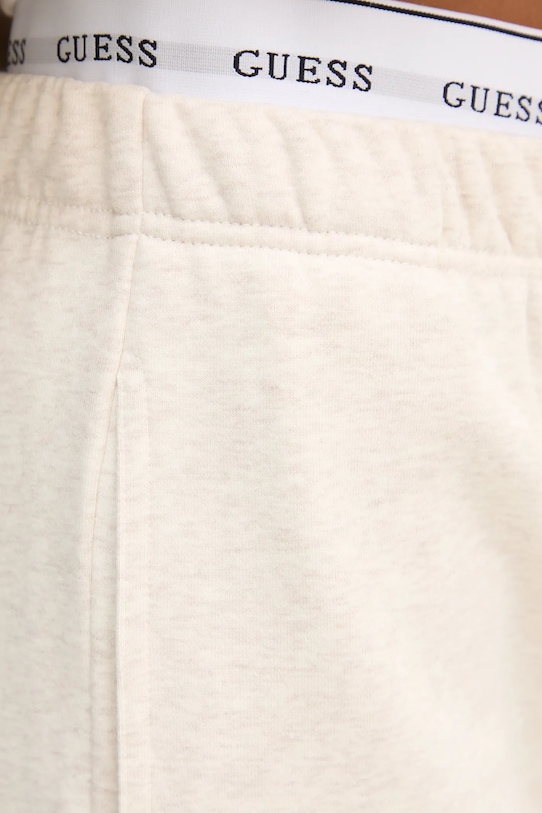 Guess spodnie dresowe SOFIA beżowy O5RB01.KCO31
