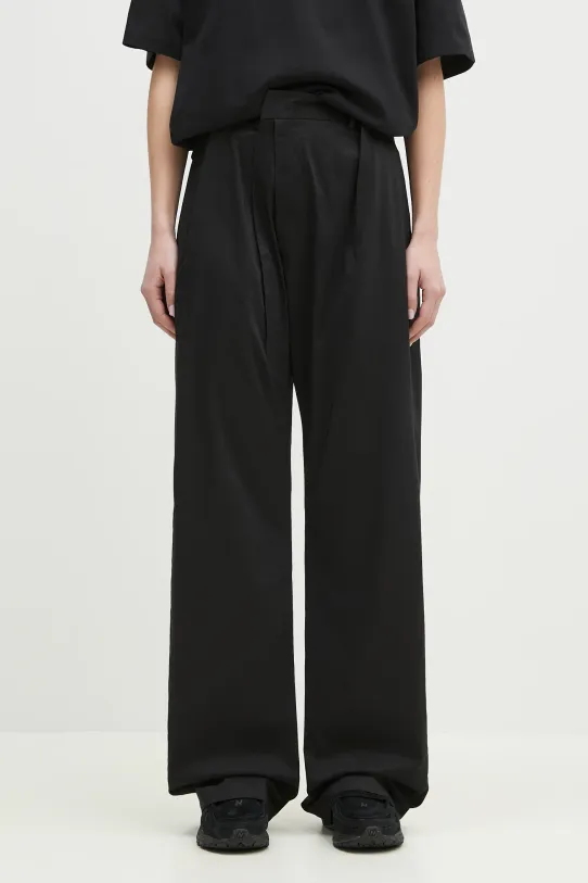 Nohavice MM6 Maison Margiela chinos čierna S52KA0530