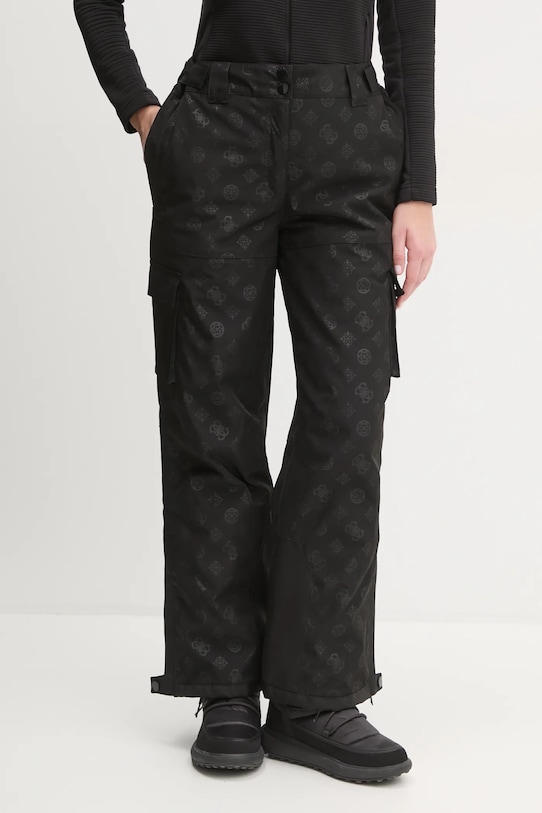 Лыжные штаны Guess ткань чёрный W4PB60.WH0K0