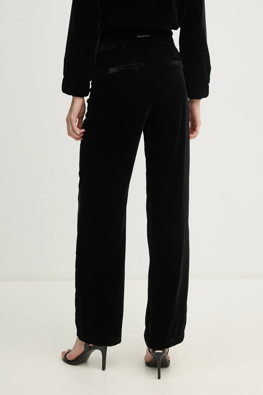 Одяг Велюрові штани Pepe Jeans FRANCES PL211798 чорний