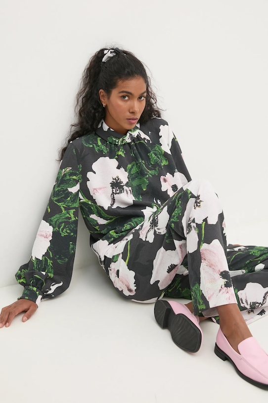 Stine Goya pantaloni grigio SG.PS25.P009.2259