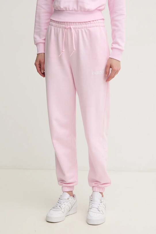 Спортивні штани adidas Essentials Linear рожевий JC5956