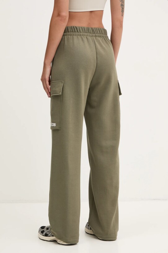 Îmbrăcăminte adidas pantaloni de trening Essentials Linear JE0033 verde