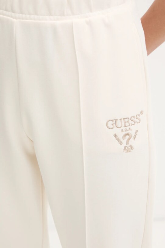 Guess pantaloni de trening ROBERTA bej V5RB13.KC3D2
