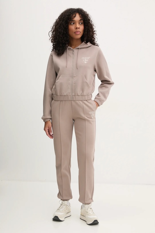 Спортивні штани Guess ROBERTA V5RB13.KC3D2 бежевий SS25
