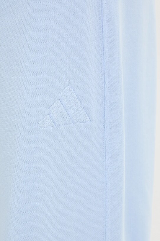 Bavlnené tepláky adidas ALL SZN modrá JD4723