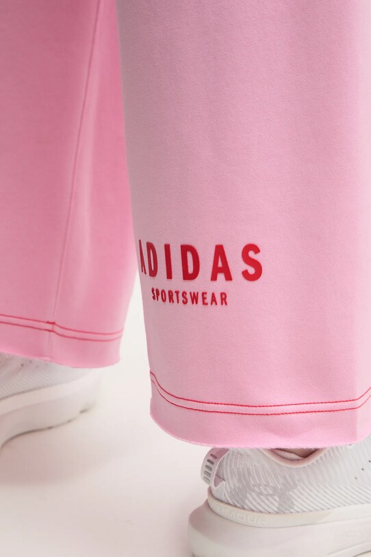 adidas pantaloni de trening ALL SZN Graphic roz JJ4533