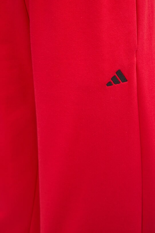 adidas pantaloni della tuta Essentials rosso JI6051