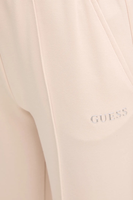 Спортивні штани Guess GELSEY бежевий V5RB19.KCOB2