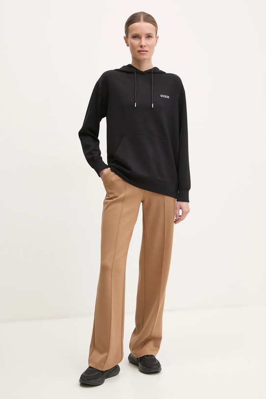 Guess spodnie dresowe GELSEY V5RB19.KCOB2 beżowy SS25