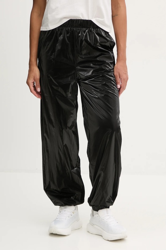 Guess spodnie dresowe CHRIS tkanina czarny V5RB09.WGUJ0