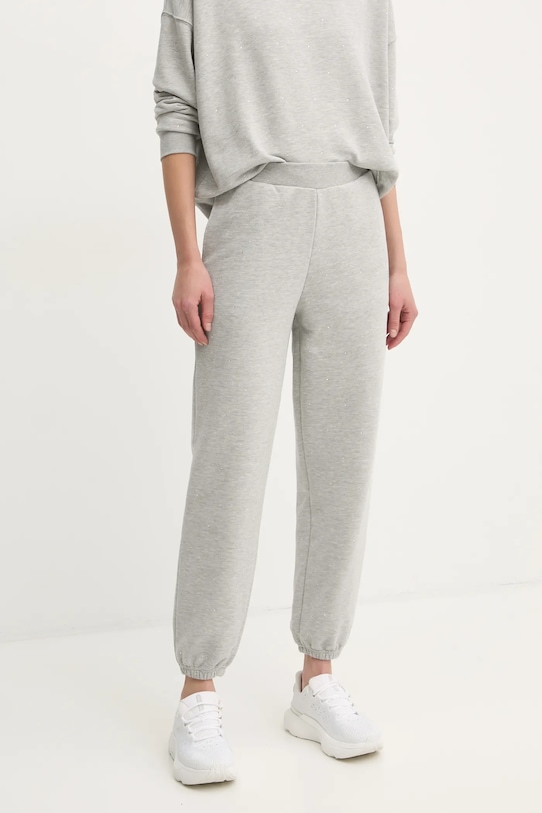Guess pantaloni de trening RHINESTONES tricotaj gri V5RB08.KCLJ0