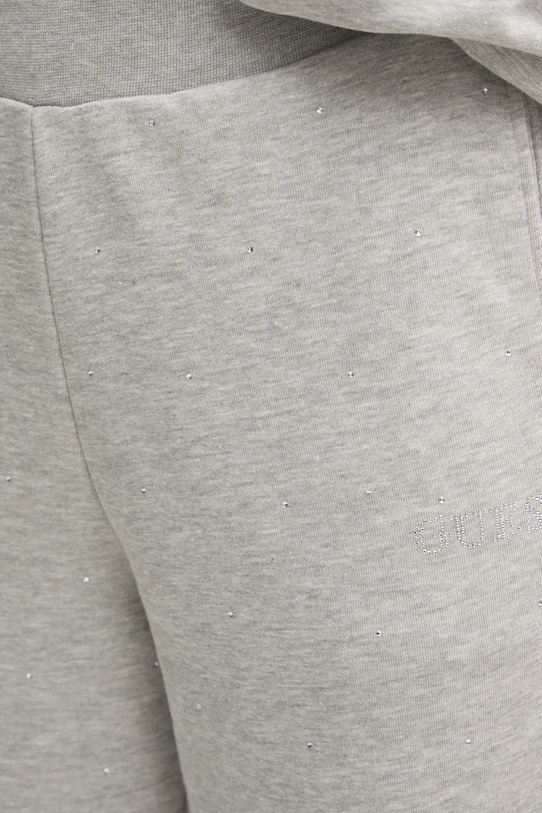 Guess pantaloni de trening RHINESTONES gri V5RB08.KCLJ0