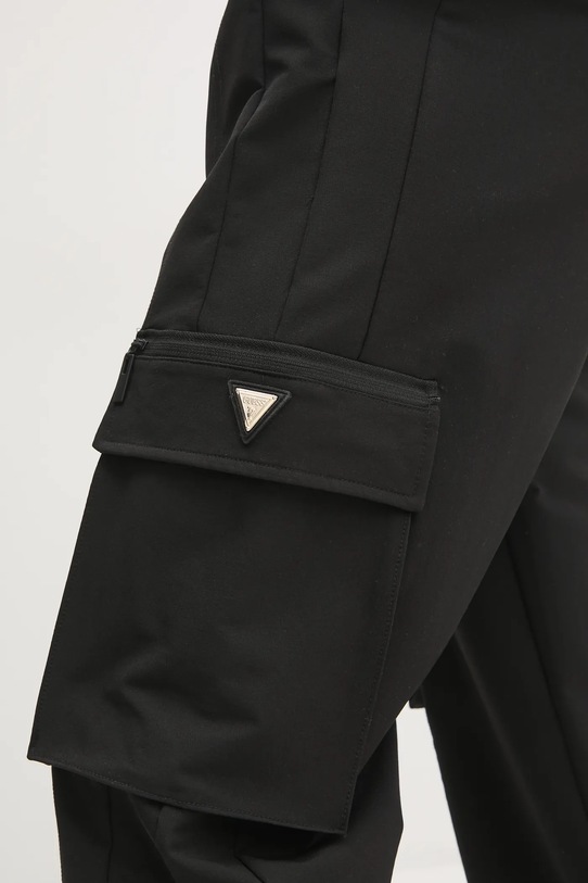 Guess pantaloni de trening CHRIS negru V5RB10.WGUK0