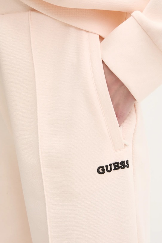 Guess spodnie dresowe MARGARET różowy V5RB01.KCLD1